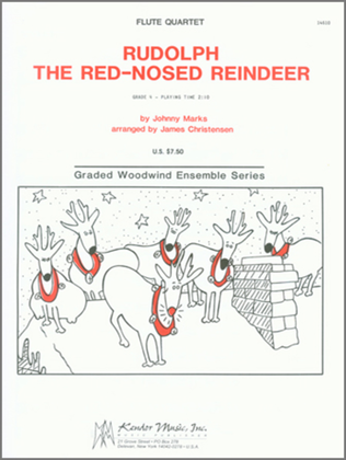 Book cover for Rudolph The Red-Nosed Reindeer