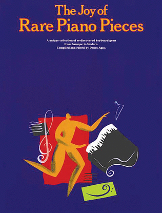 Book cover for The Joy of Rare Piano Pieces