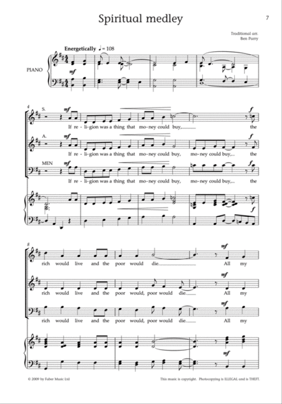 Deep River Deep River 3-Part scores gallery preview page 3