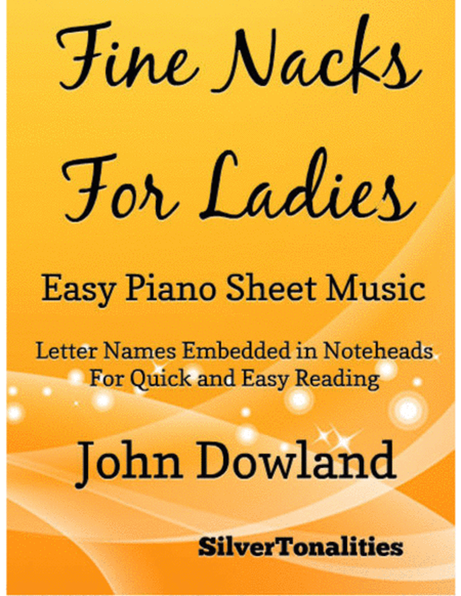 Fine Knacks for Ladies Easy Piano Sheet Music