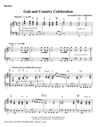 God And Country Celebration (Medley) - Violin 1 & 2