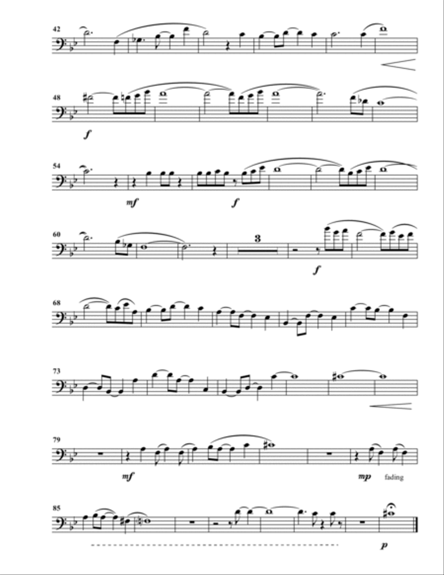 Tenderly Brass Quartet scores gallery preview page 2