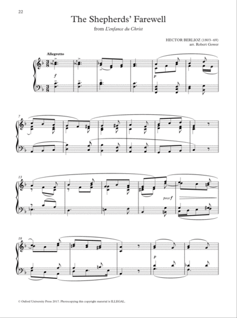 Oxford Book of Christmas Organ Music for Manuals Organ Solo scores gallery preview page 5