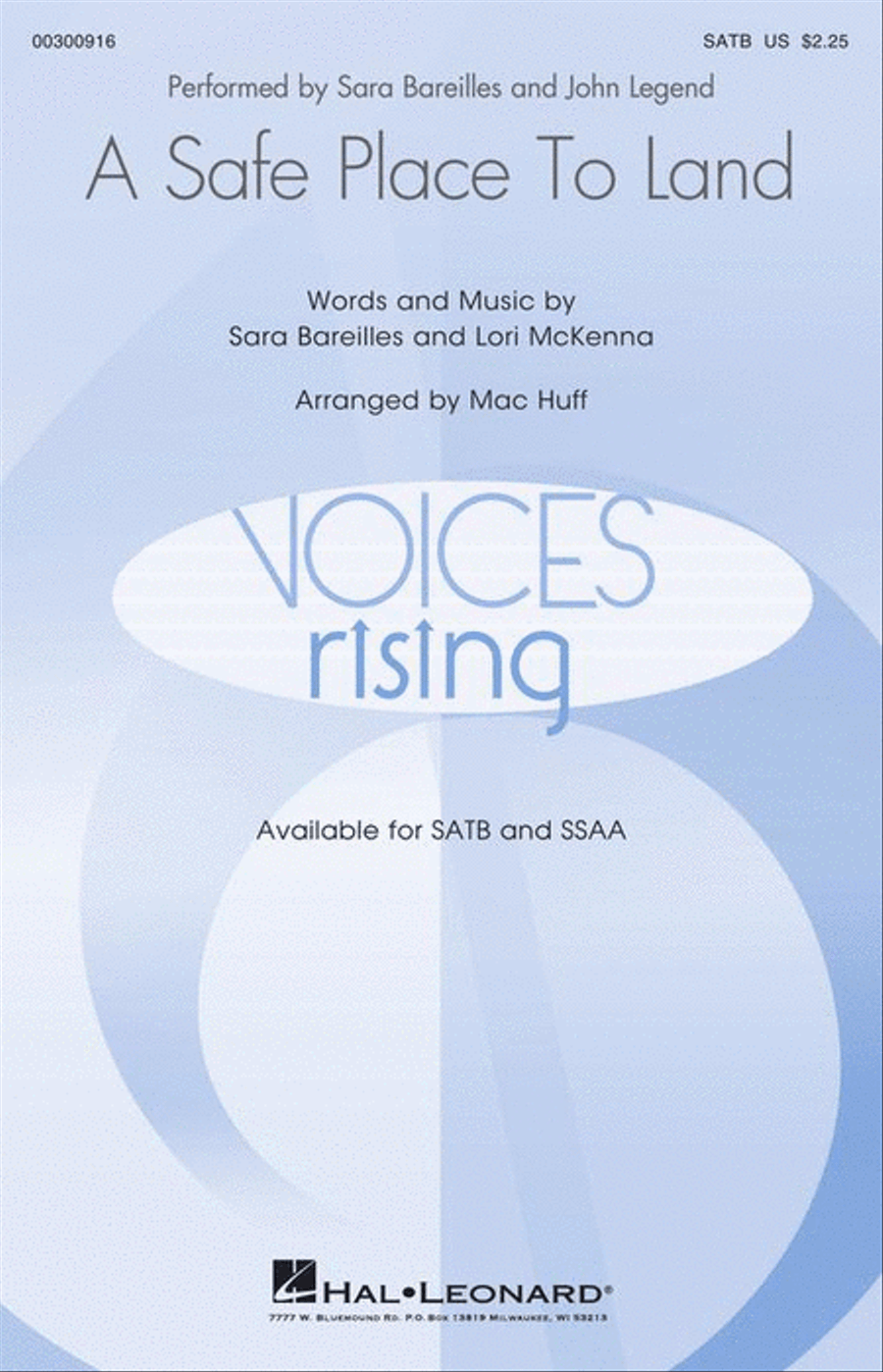 A Safe Place to Land 4-Part scores gallery preview page 2