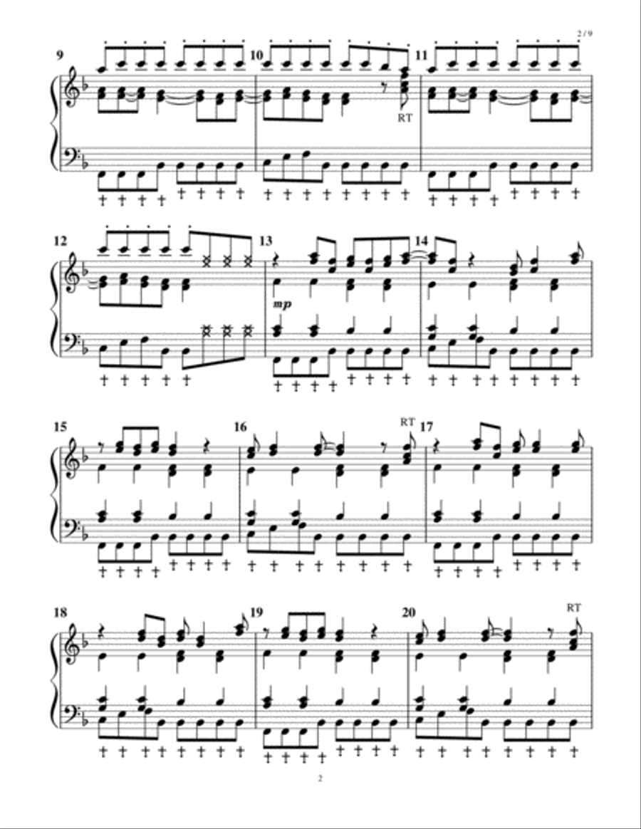 Stacy's Mom Handbell Choir scores gallery preview page 2