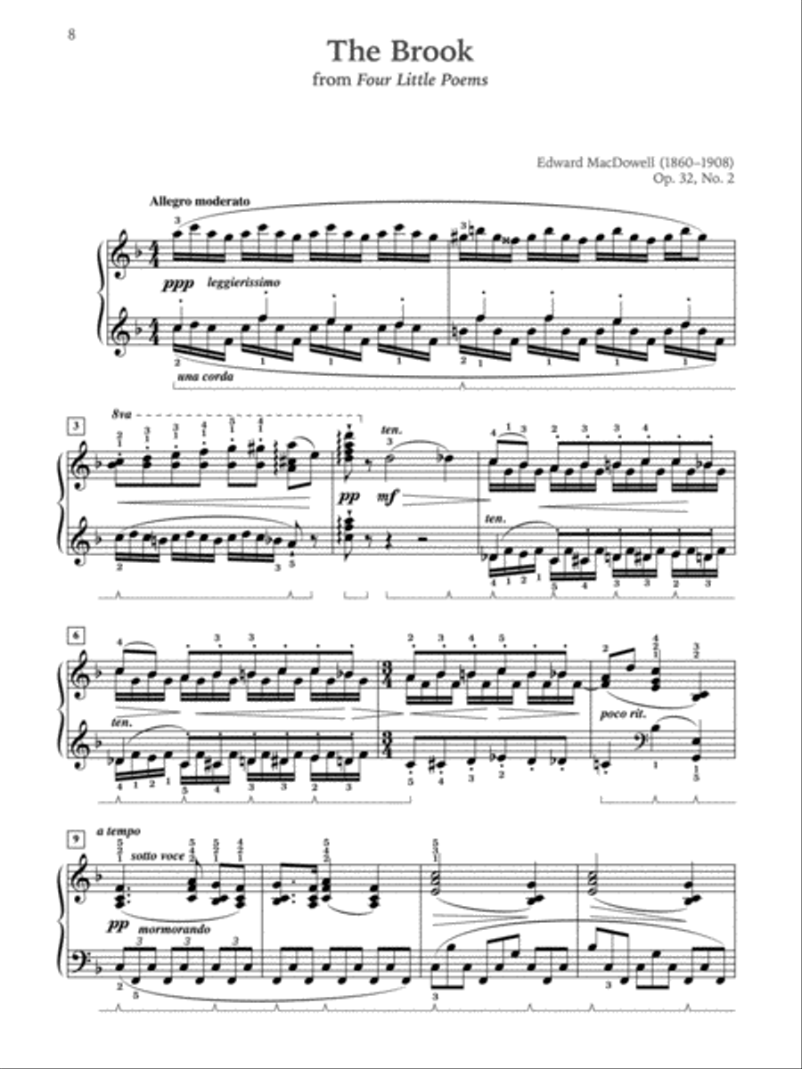 Classics for the Advancing Pianist -- Edward MacDowell, Book 2 Piano Solo scores gallery preview page 4