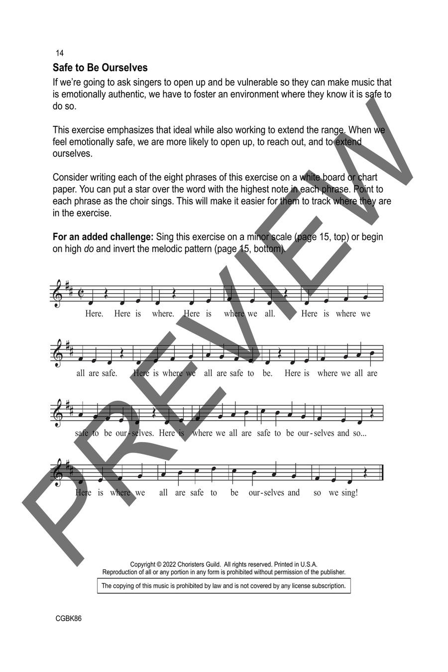 The Little Book of Ups Collection / Songbook scores gallery preview page 3
