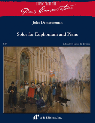 Book cover for Solos for Euphonium and Piano