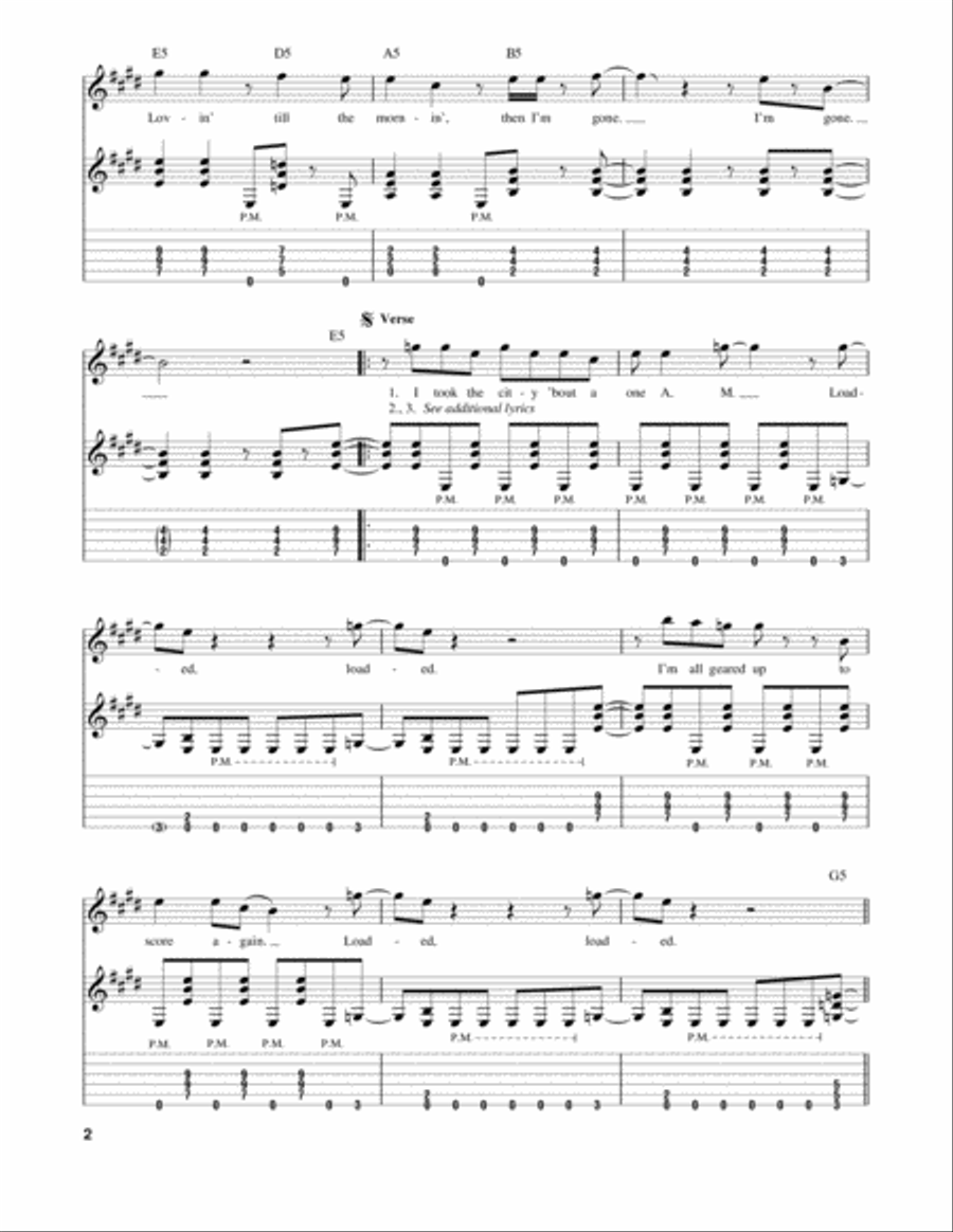 Living After Midnight Living After Midnight Acoustic Guitar scores gallery preview page 2