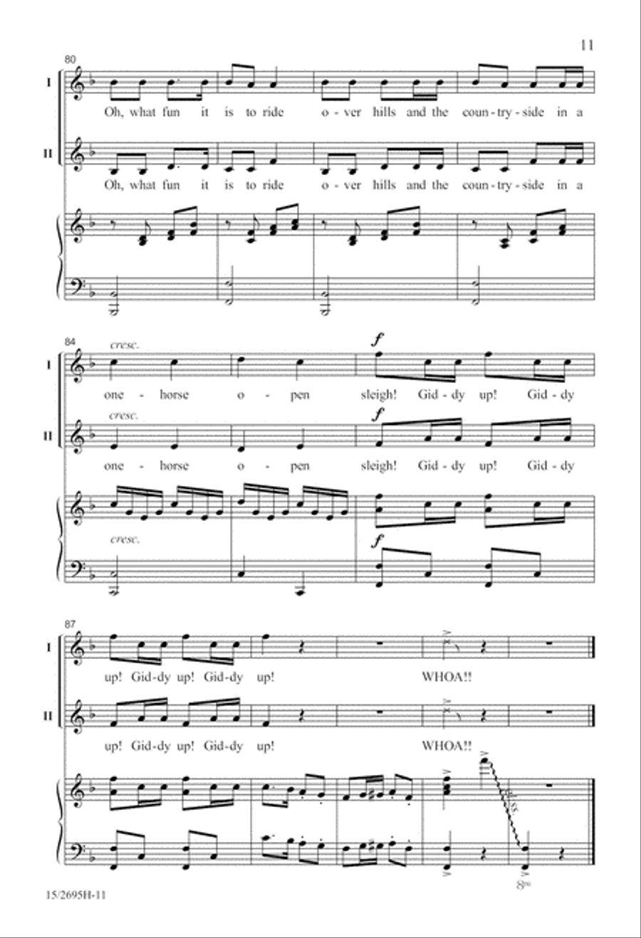 Jingle Bells Jingle Bells 2-Part scores gallery preview page 12