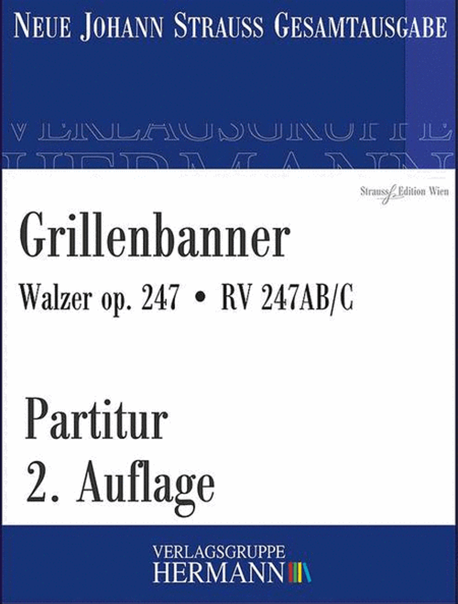 Grillenbanner op. 247 RV 247AB/C Orchestra scores gallery preview page 1
