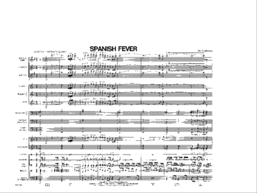 Spanish Fever Marching Band scores gallery preview page 2
