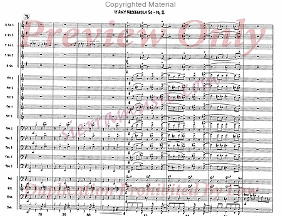 It Ain't Necessarily So Jazz Ensemble scores gallery preview page 12