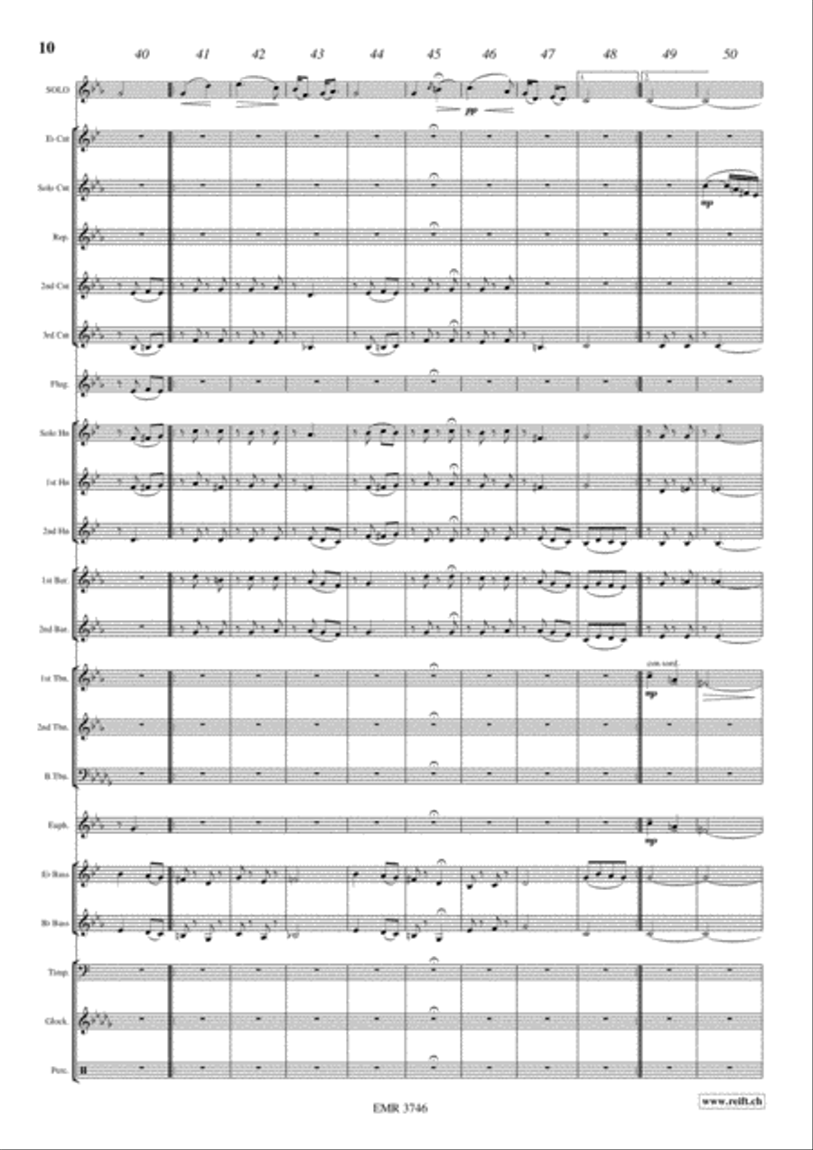 Zigeunerweisen Brass Band scores gallery preview page 11