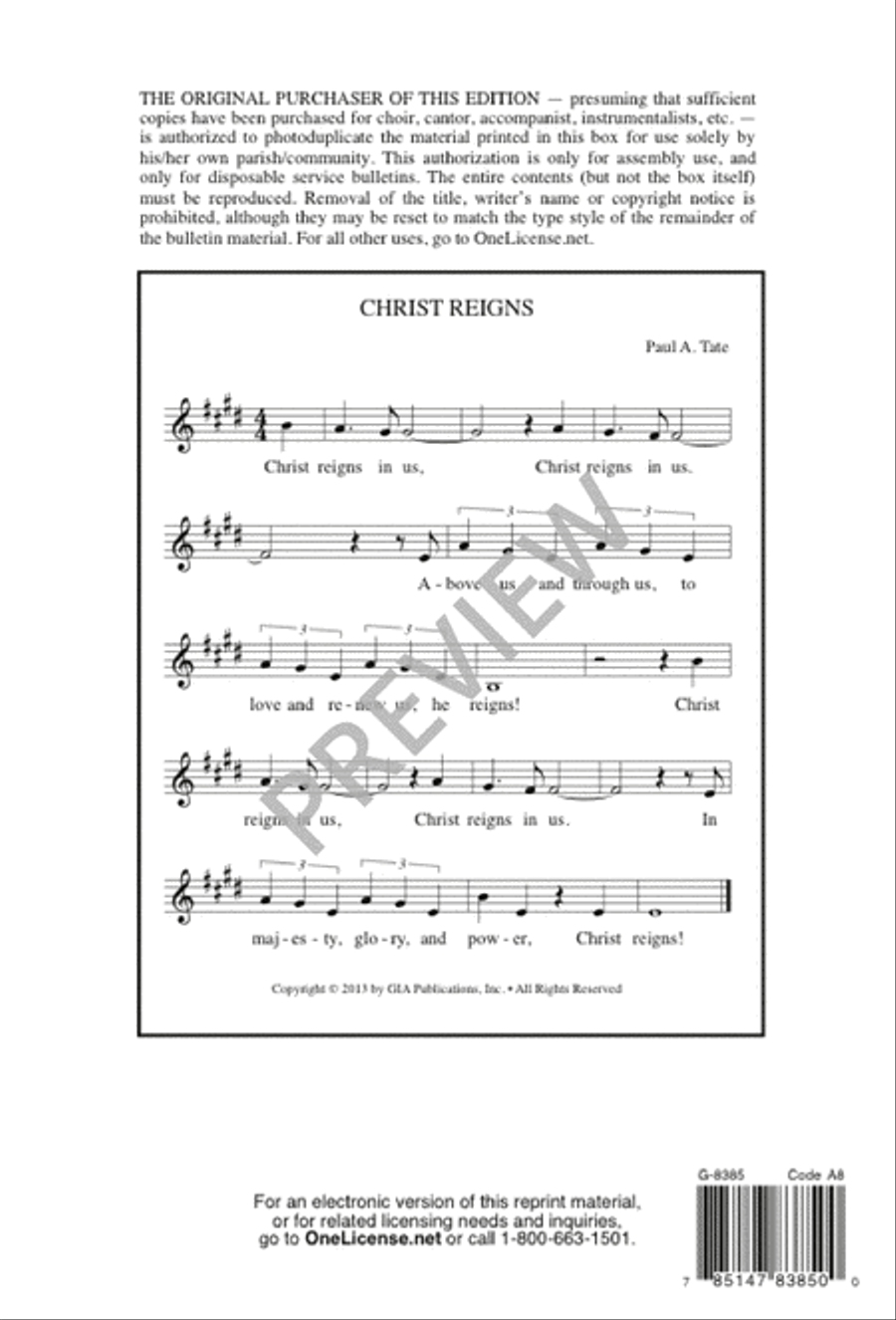 Christ Reigns SSA scores gallery preview page 9