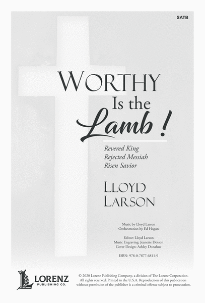 Worthy Is the Lamb!