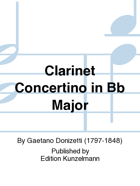 Clarinet Concertino in Bb Major