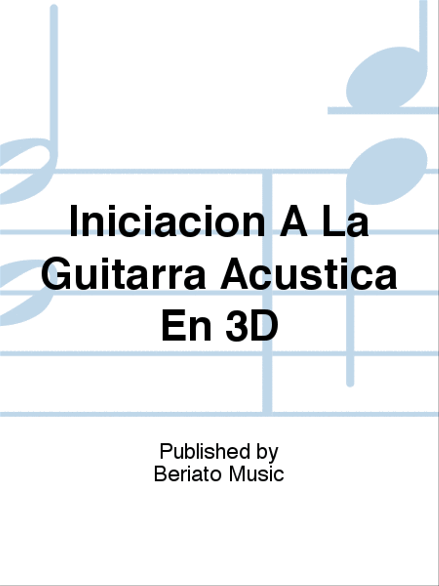 Iniciacion A La Guitarra Acústica En 3D