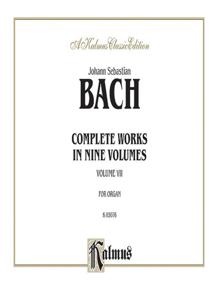 Complete Organ Works, Volume 7