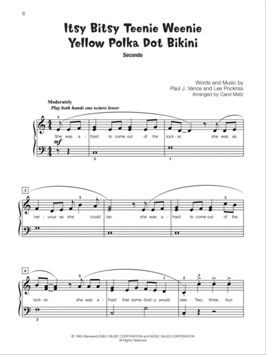 Famous & Fun Pop Duets, Book 4 Small Ensemble scores gallery preview page 5