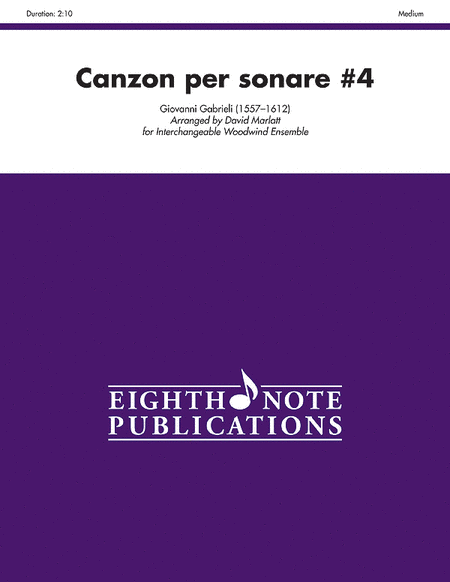 Canzon per sonare #4