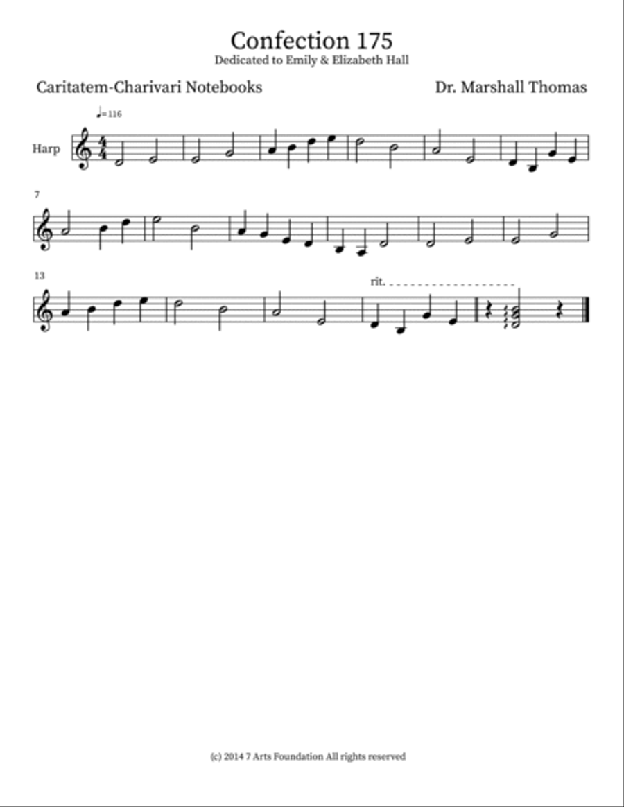 Confection 175 Percussion scores gallery preview page 4