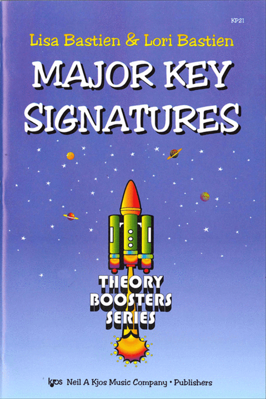 Book cover for Bastien Theory Boosters: Major Key Signatures