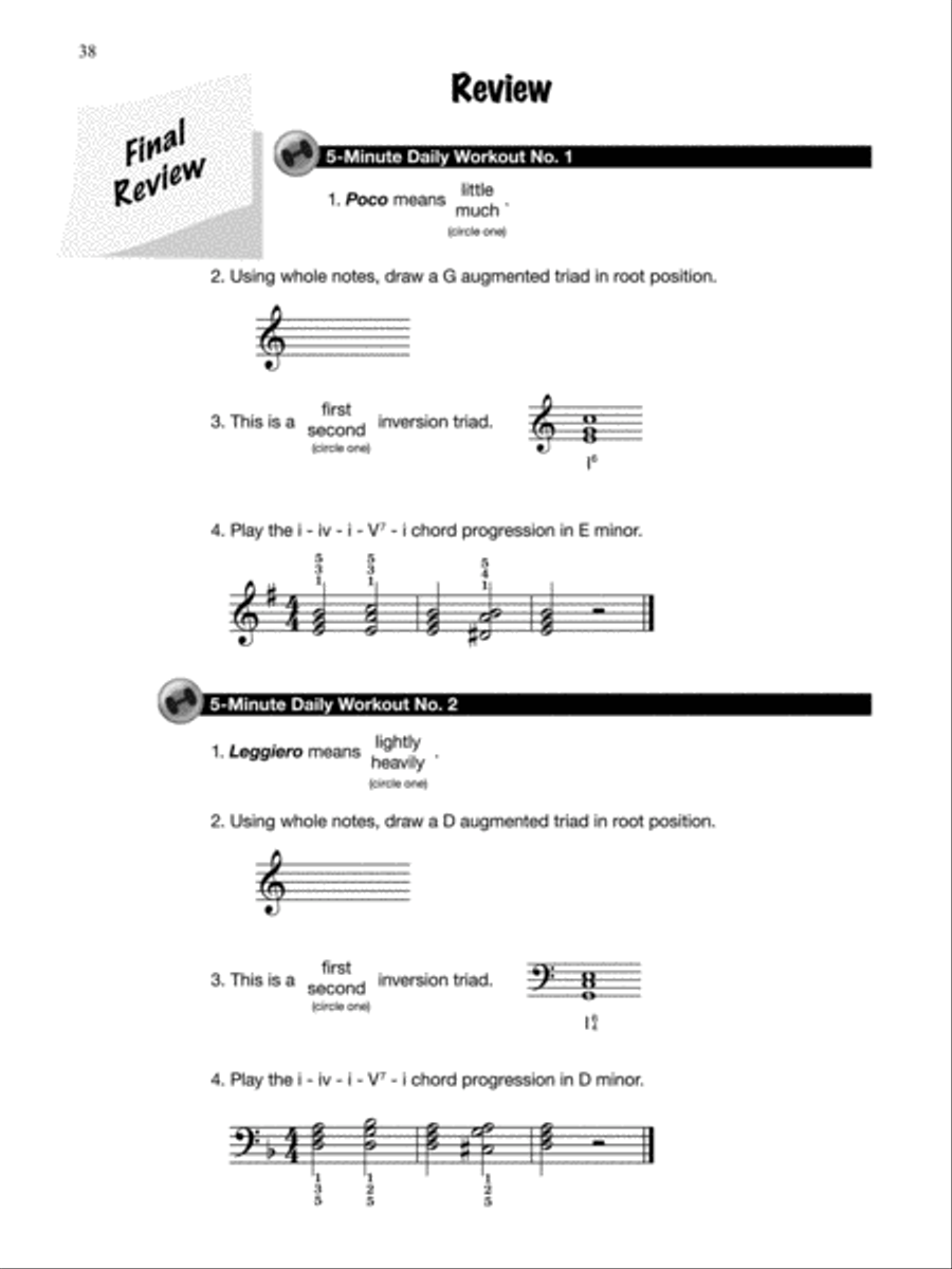Theory for Busy Teens Theory for Busy Teens Piano Method scores gallery preview page 14