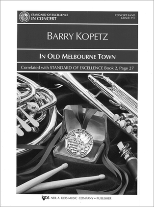 Book cover for In Old Melbourne Town-Score