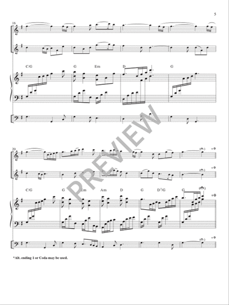 Music for Contemporary Ensemble - Volume 2 Guitar scores gallery preview page 4