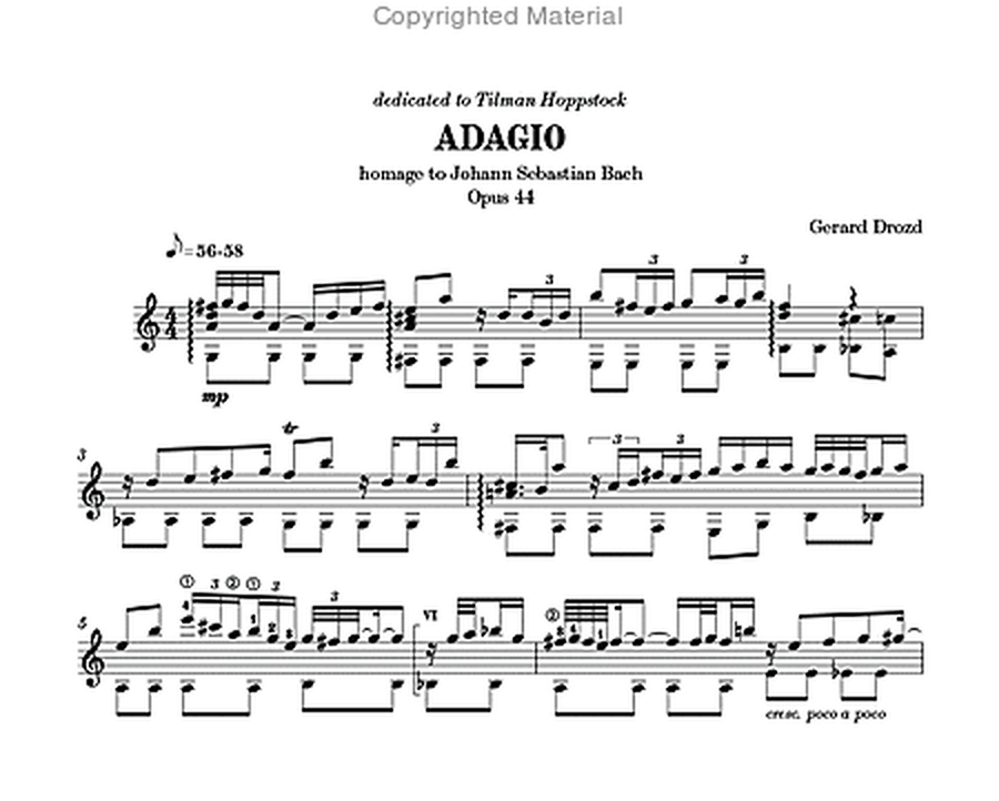 Adagio, opus 44