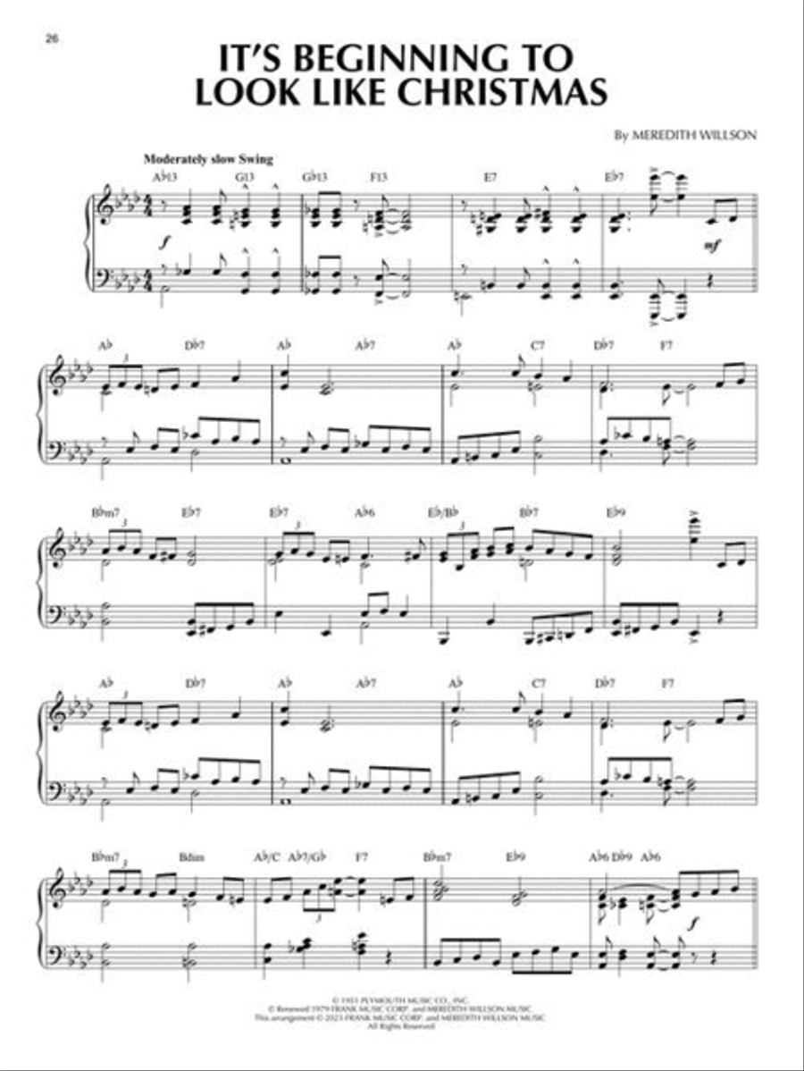 Boogie Woogie Christmas Piano Solo scores gallery preview page 5