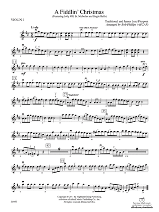 A Fiddlin' Christmas: 1st Violin