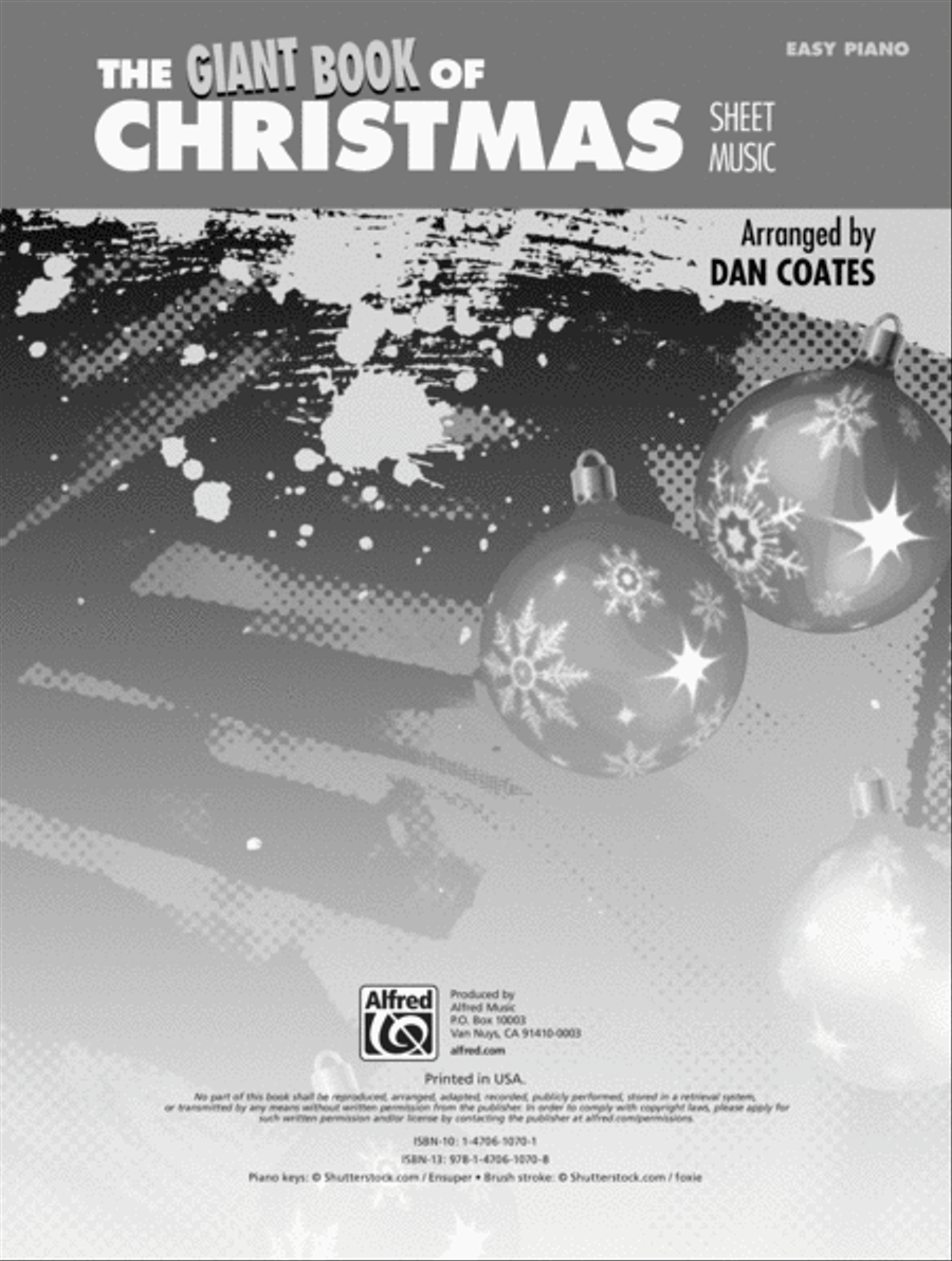 The Giant Book of Christmas Sheet Music Easy Piano scores gallery preview page 5