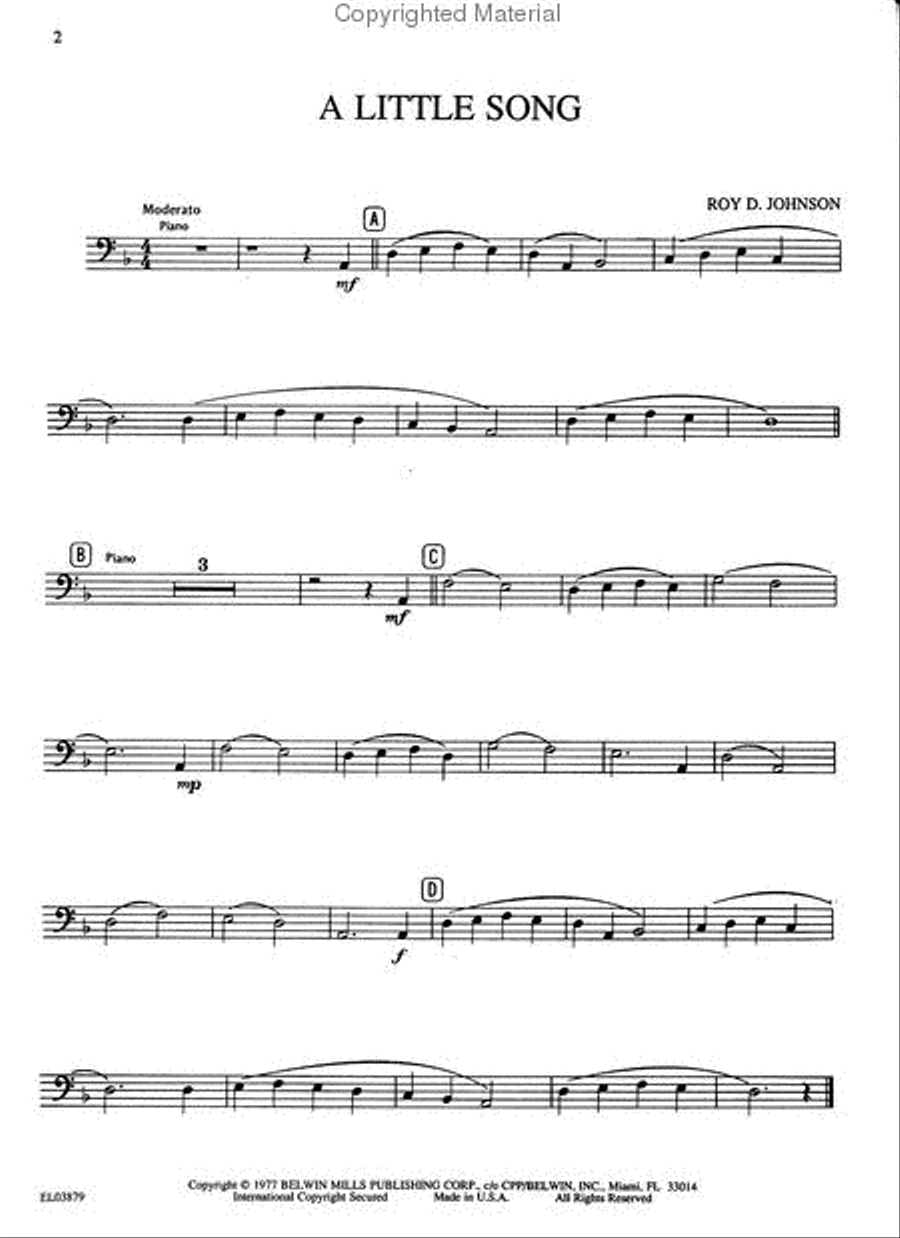 Classic Festival Solos (Bassoon), Volume 2 Bassoon Solo scores gallery preview page 2