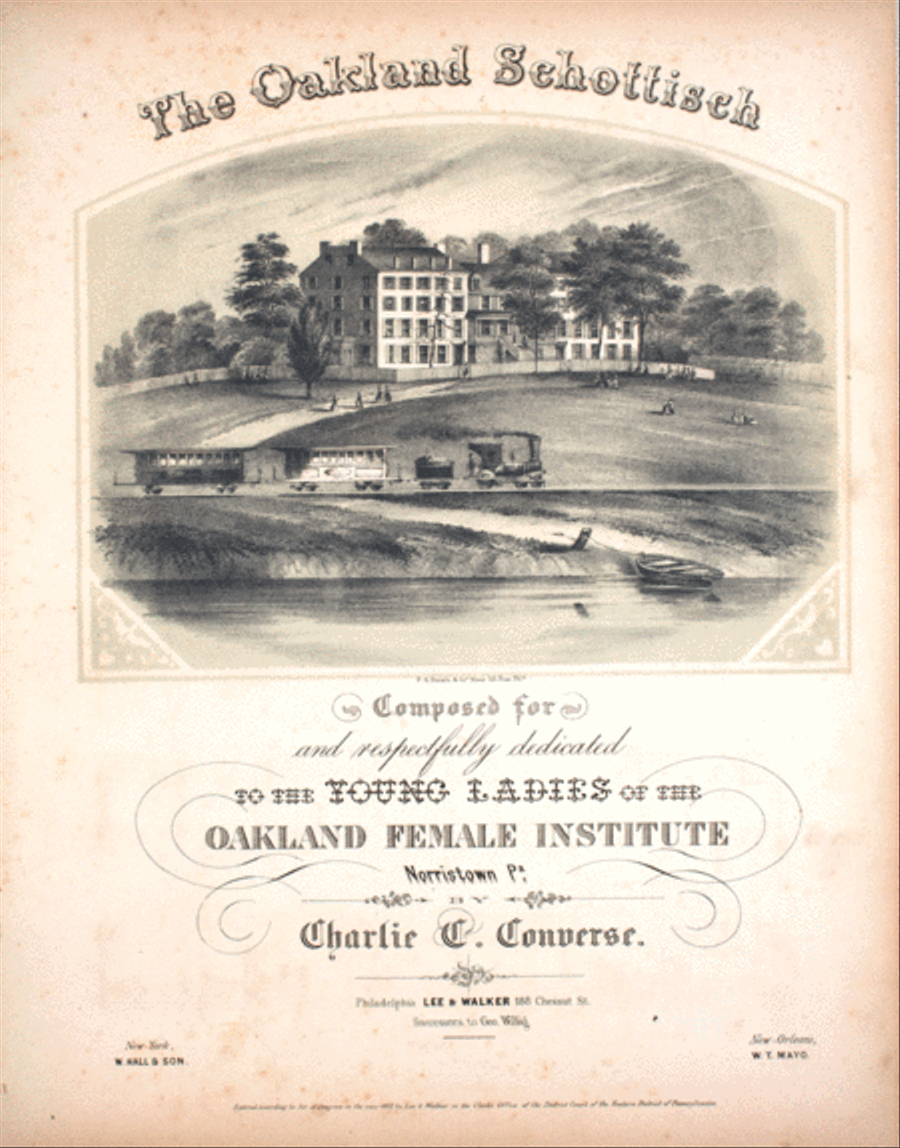 The Oakland Schottisch Piano Solo scores gallery preview page 1