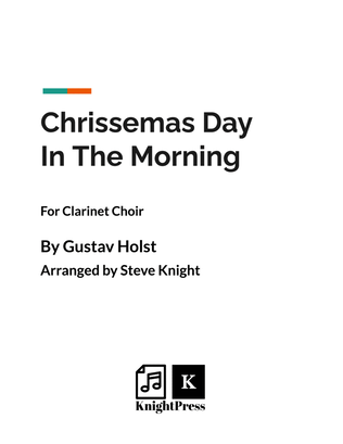 Book cover for Chrissemas Day In The Morning