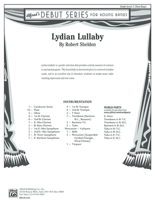 Lydian Lullaby: Score