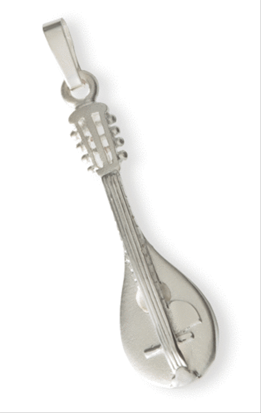 Silver pendant : mandoline Mandolin scores gallery preview page 1