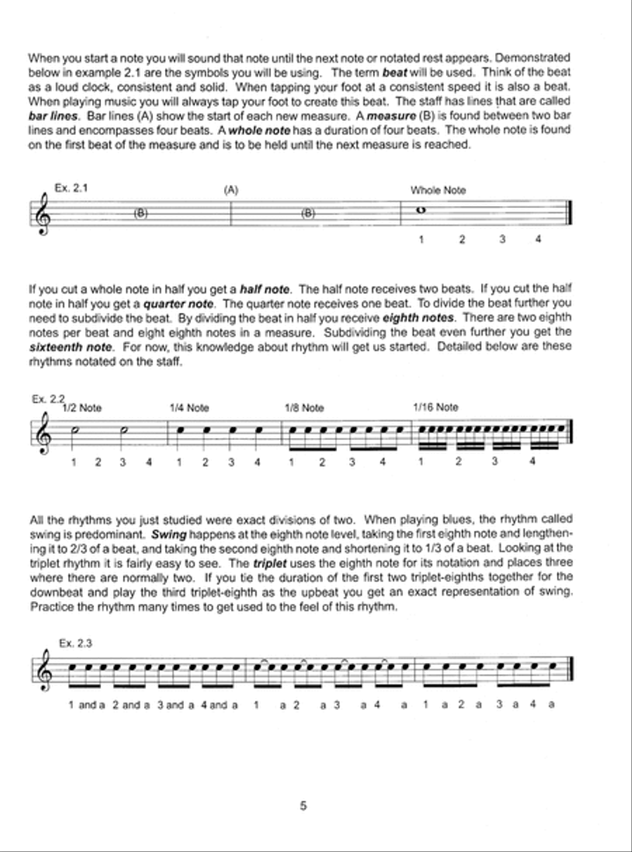 Basic Blues Harmonica Method Level 1 Harmonica scores gallery preview page 6
