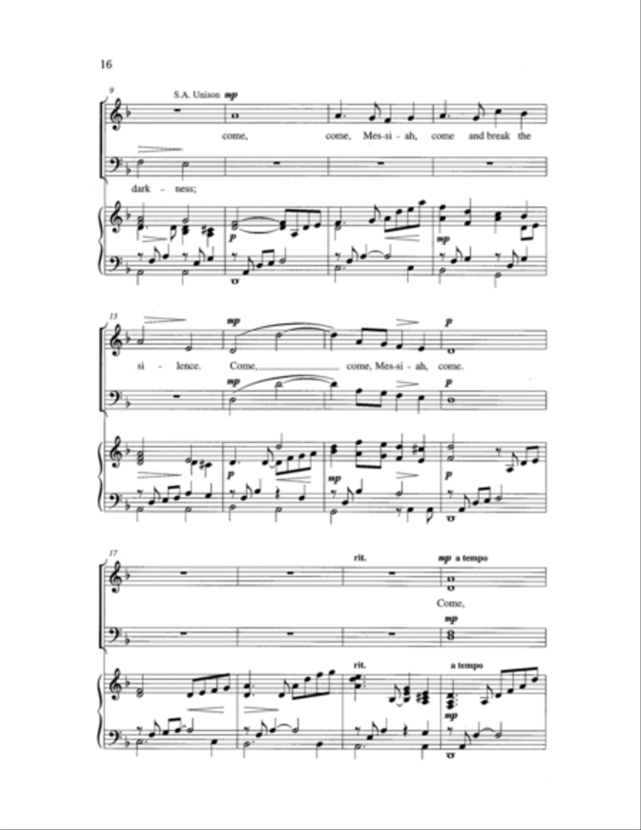 Go Tell It 4-Part scores gallery preview page 19