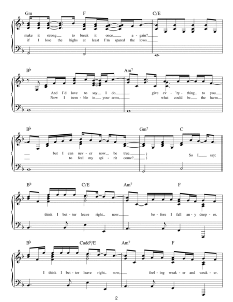 Leave Right Now Voice scores gallery preview page 2