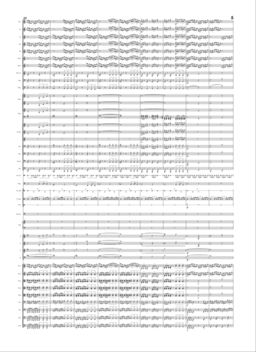Thor: The Dark World Full Orchestra scores gallery preview page 6