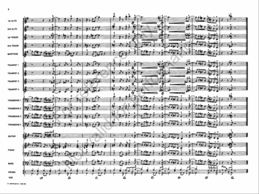 Christmas and Holiday Jazz Saver Pack Jazz Ensemble scores gallery preview page 29