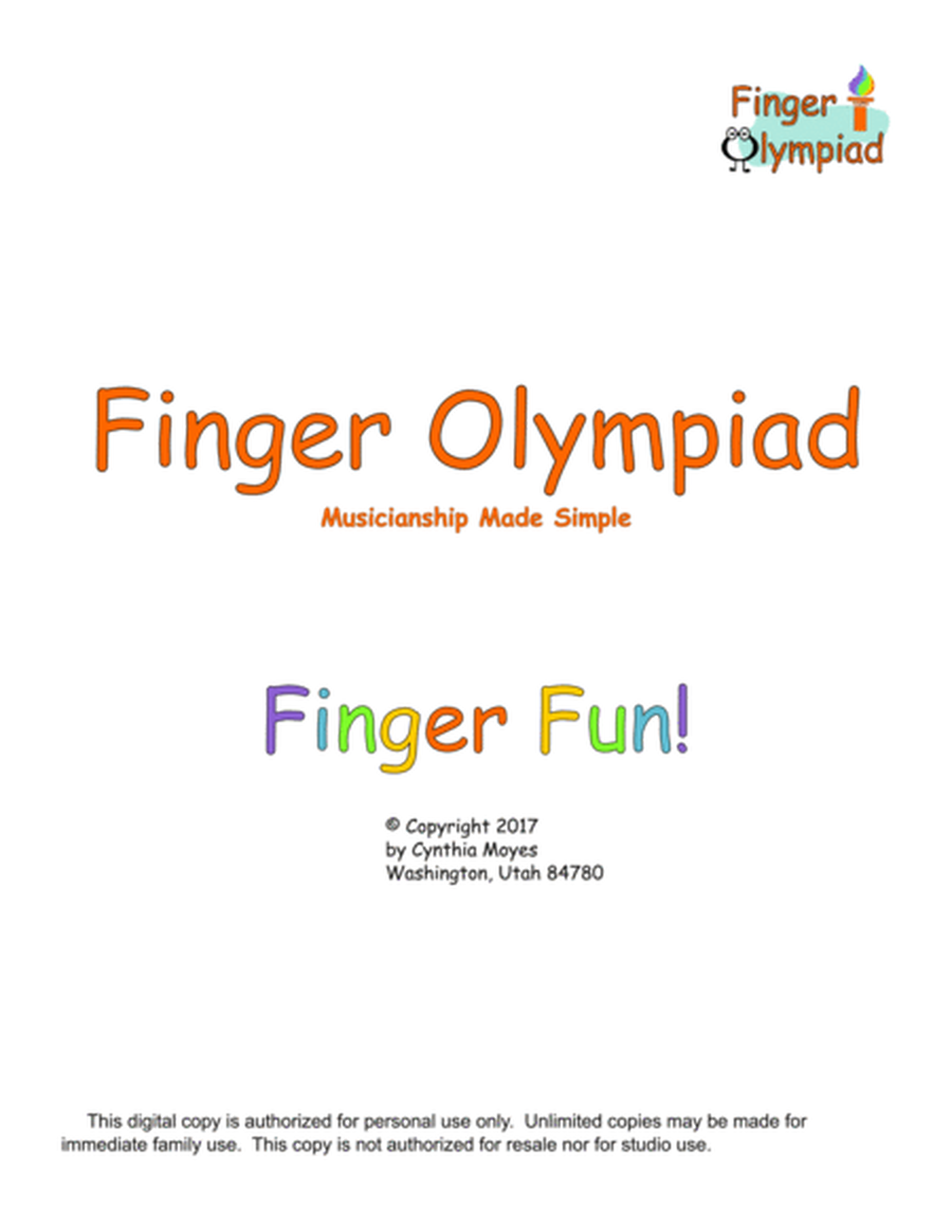Finger Fun - Finger Olympiad (Piano)
