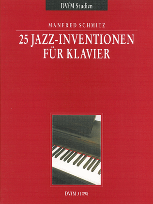 Book cover for 25 Jazz-Inventionen