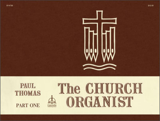 Book cover for The Church Organist, Vol. 1