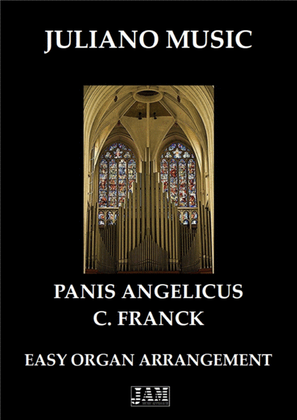 Book cover for PANIS ANGELICUS (EASY ORGAN) - C. FRANCK
