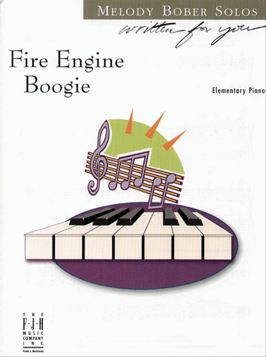 Fire Engine Boogie Fire Engine Boogie Easy Piano scores gallery preview page 2