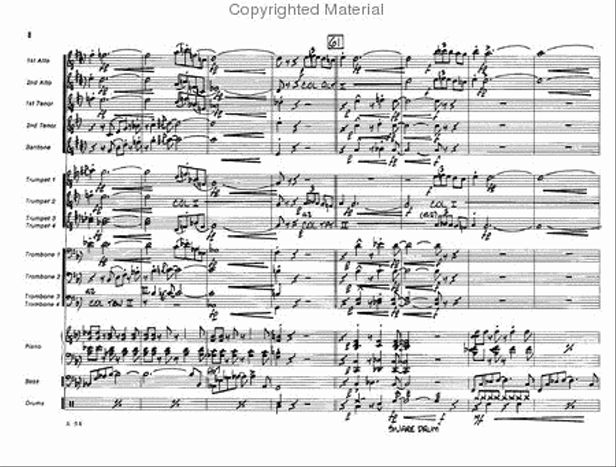 Storm Warning Storm Warning Jazz Ensemble scores gallery preview page 9